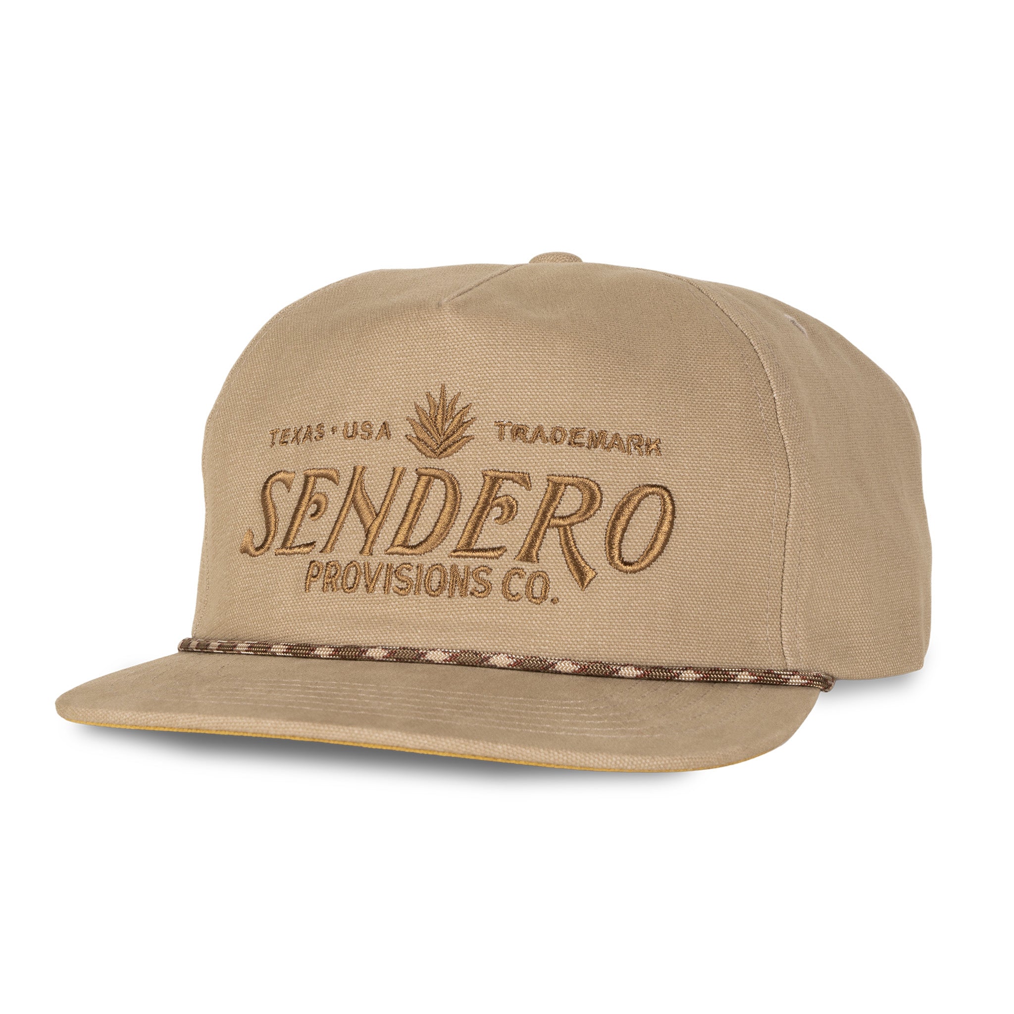 Sendero Logo Hat- Tan